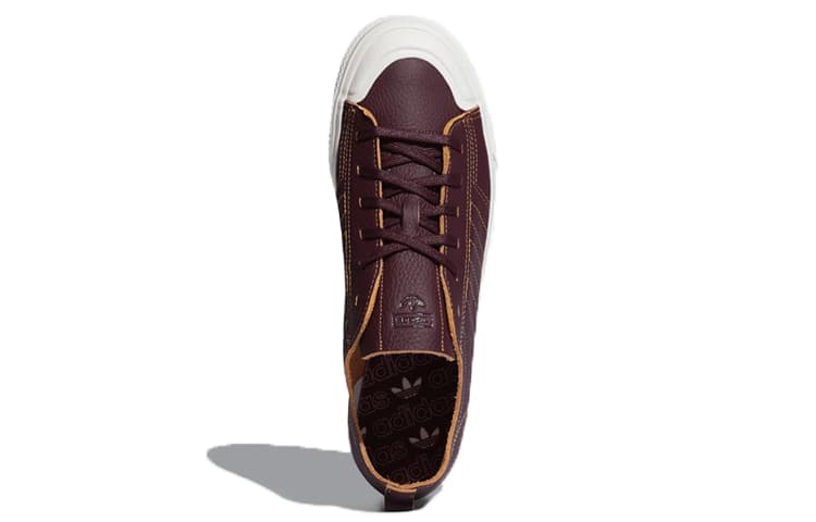 Adidas Originals Nizza Rf Maroon Legacy Gold 6