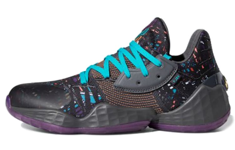 adidas Harden Vol.4 Black Amber Tint 2