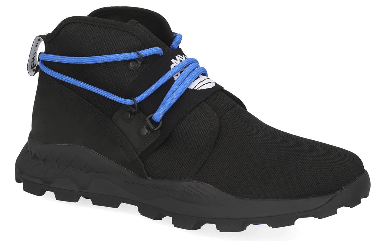 Timberland Brooklyn Leather And Fabric Chukka Wide Fit Shoes 'Black Ripstop' 5