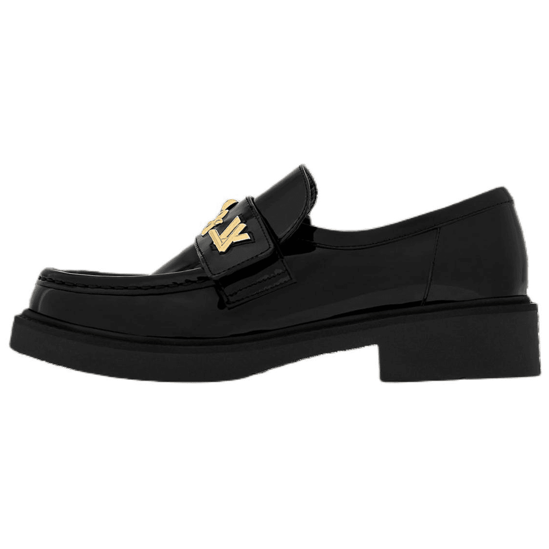 LOUIS VUITTON Academy Loafers Women's Black 2