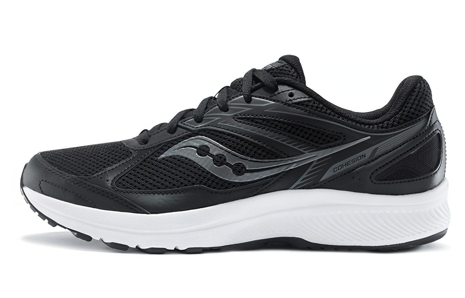 saucony Cohesion 14 Wide 'Black' 2