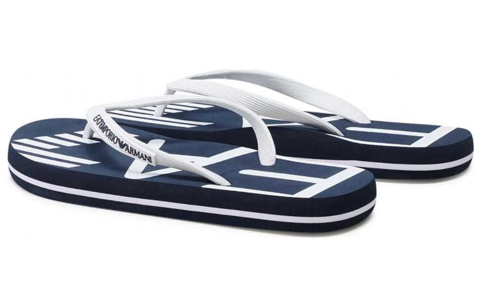Ea7 EMPORIO ARMANI Logo-print Flip Flops 6