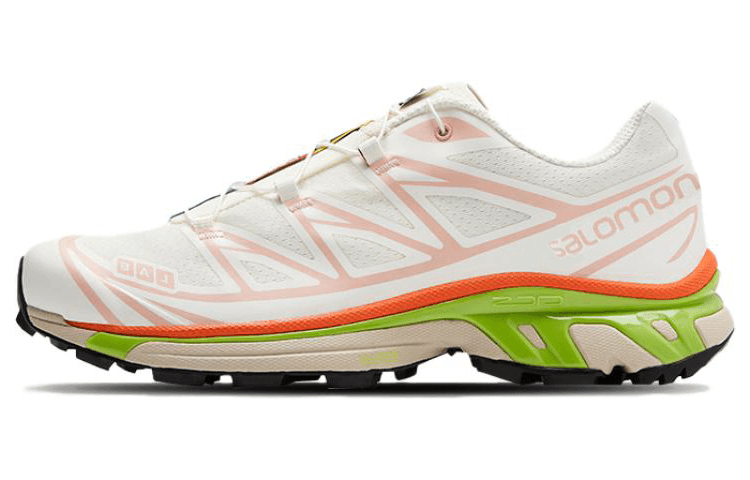 SALOMON Xt 6 'Vanilla White Pink Green' 4
