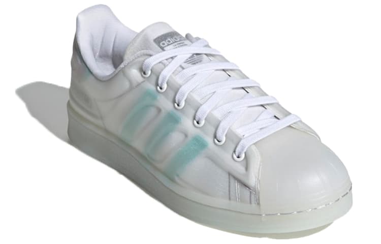 Adidas Originals Superstar Futureshell Shoes White/Blue Women's 6