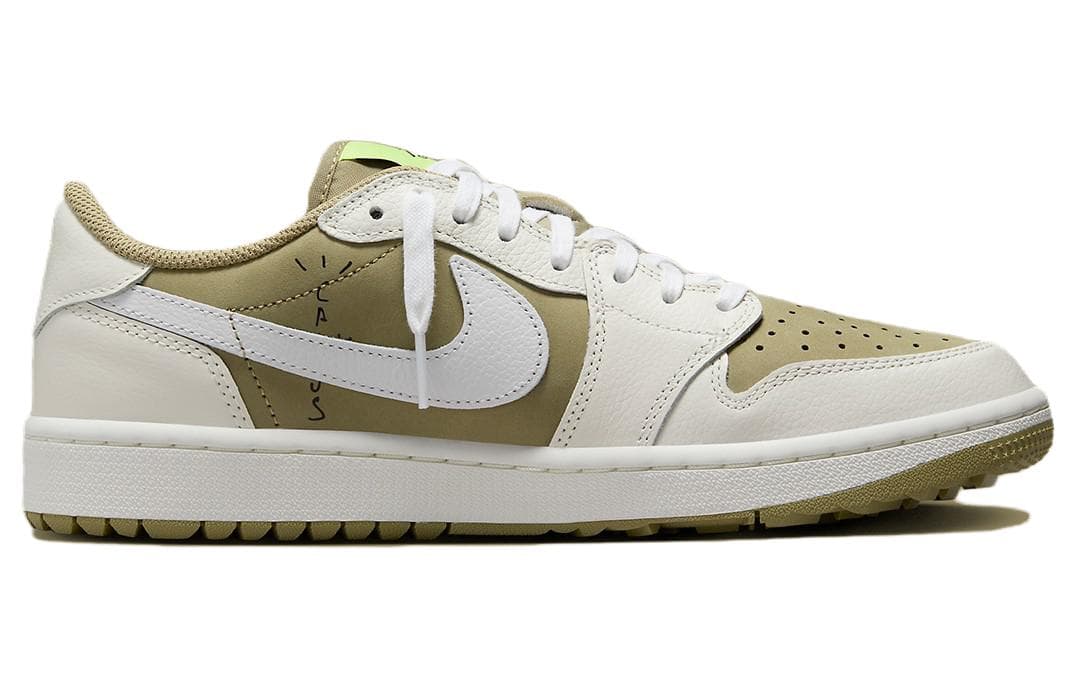JORDAN 1 Retro Low Golf Travis Scott Neutral Olive 3