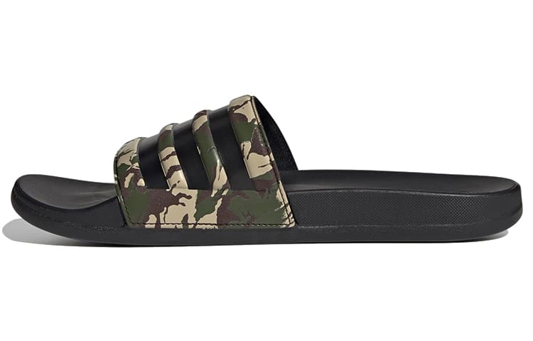 Adidas Adilette Comfort Slides 'Wild Pine Camo' 2