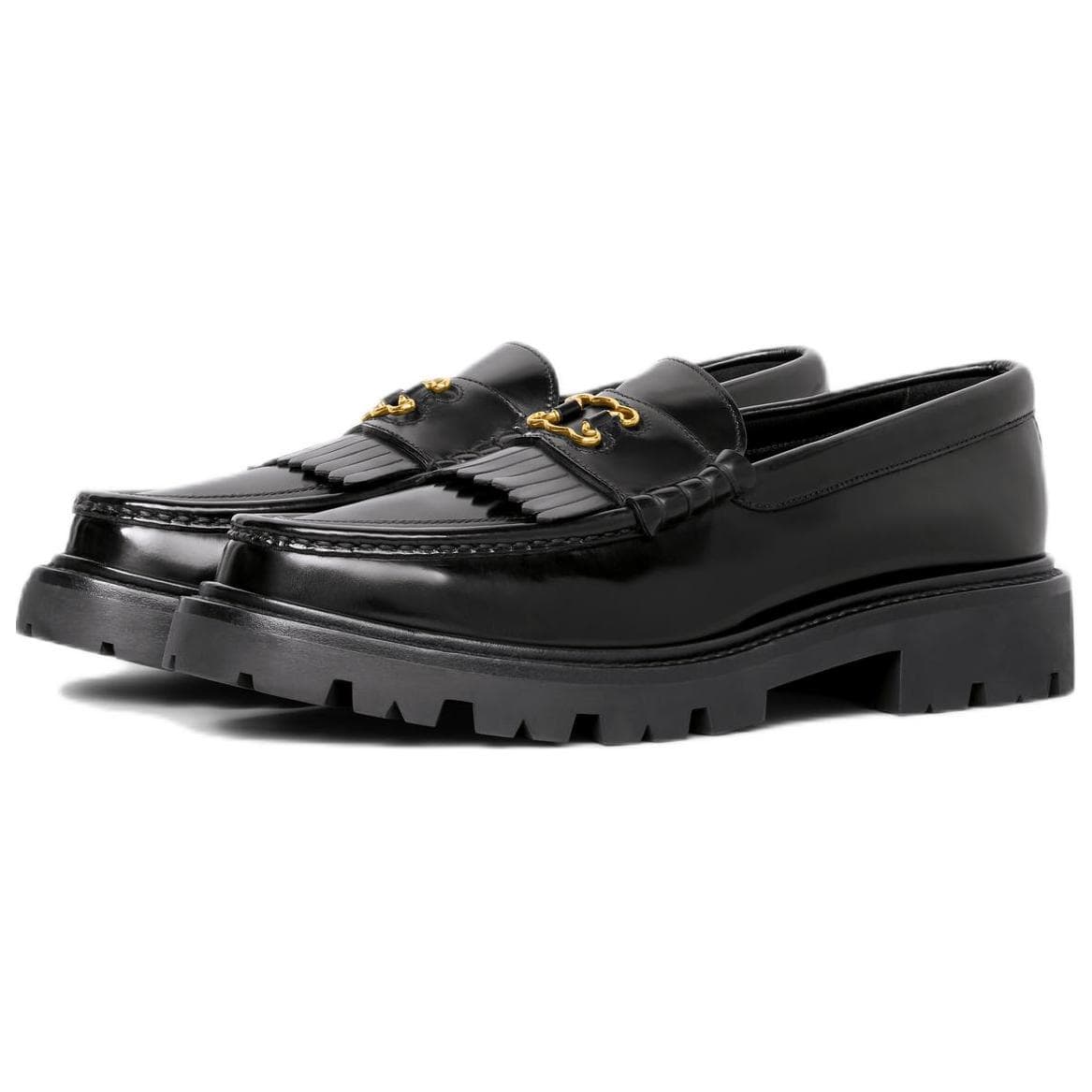 CELINE Loafers Women's Black 5