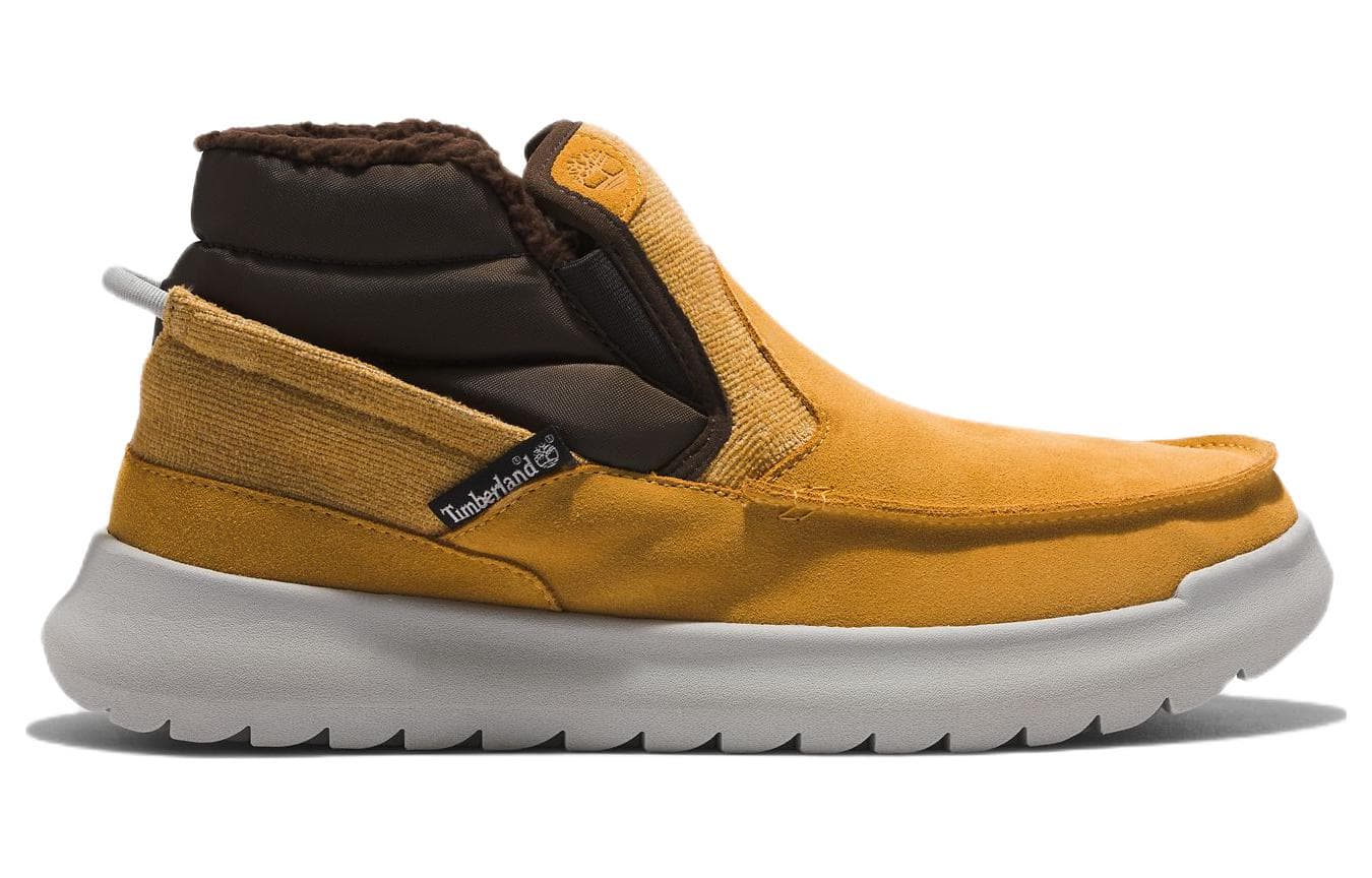 Timberland EZ LOUNGE Abrasion-Resistant Ankle-Length Outdoor Boots Yellow White 4