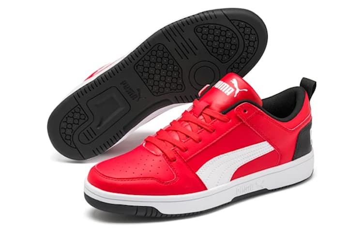 PUMA Rebound Layup Lo Black/Red 6