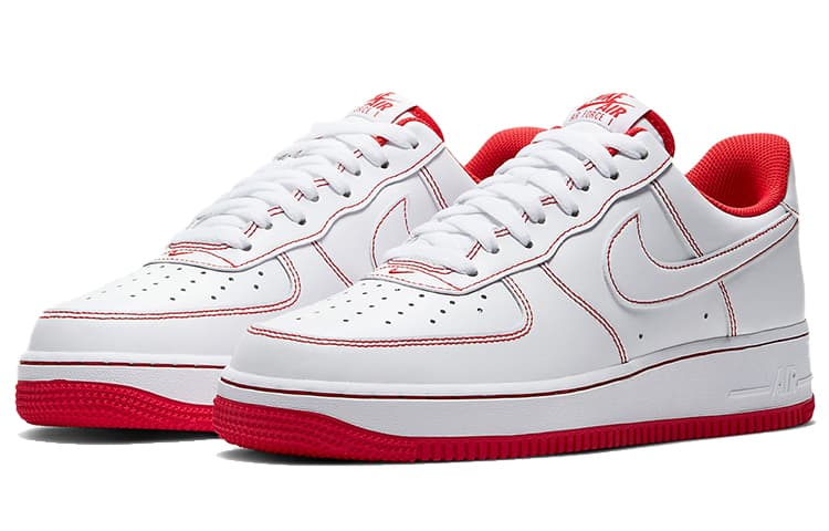 Nike Air Force 1 Low '07 White University Red 6