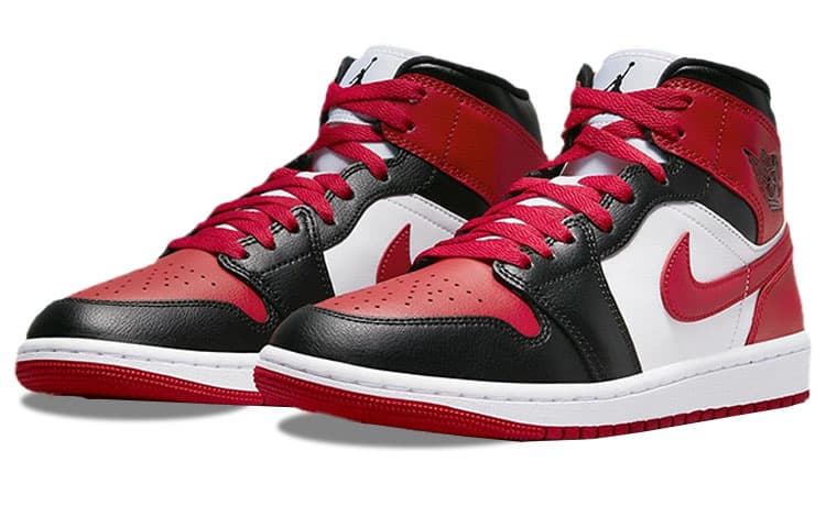 JORDAN 1 Mid Alternate Bred Toe Women's 6