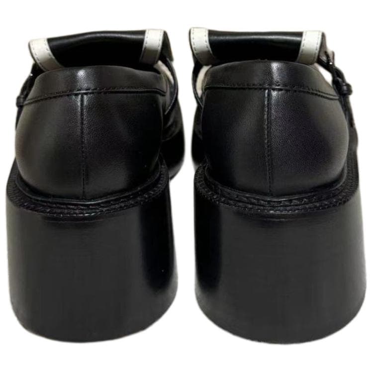 CHANEL Loafers Women's Black 5