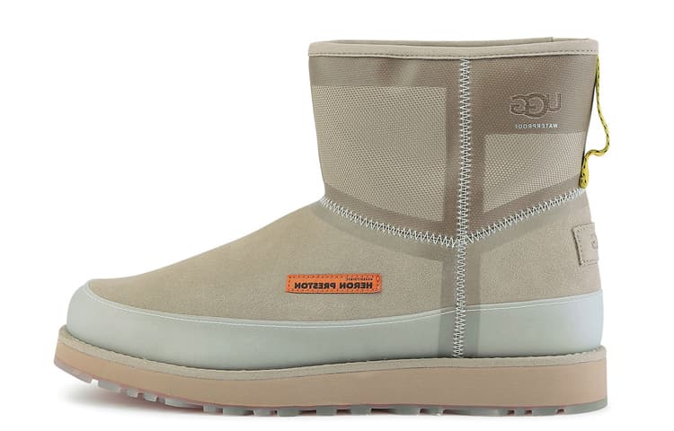 UGG X Heron Preston Classic Fleece Lined Unisex Brown 2