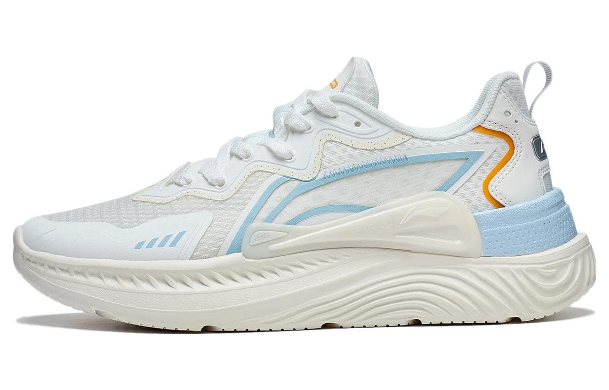 LINING Qingyou Casual Shoes Men Low-Top White Blue 2
