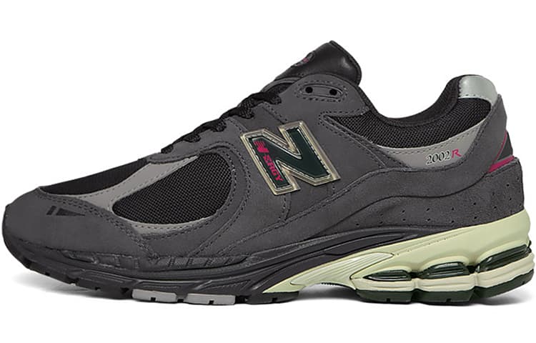 New Balance 2002R Black Grey 2