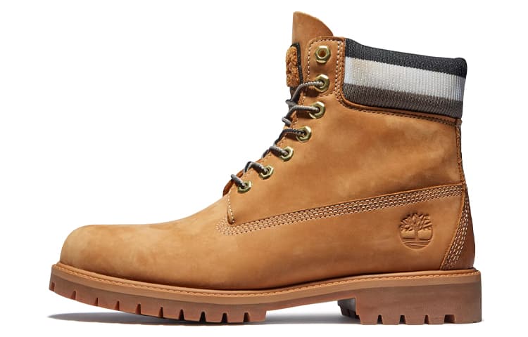 Timberland Heritage 6 Inch Waterproof Boot 'Wheat Nubuck With Black' 2