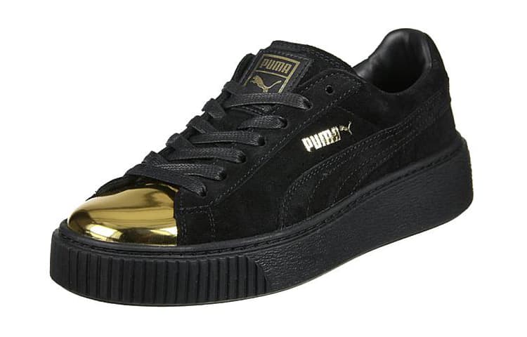 PUMA Suede Platform 'Gold' Women's 4