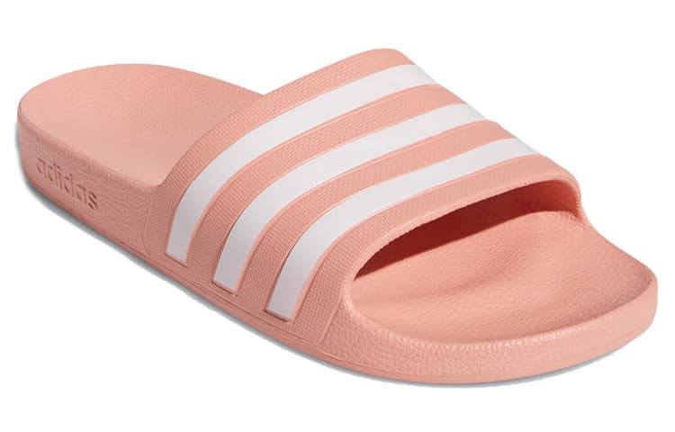 Adidas Adilette Aqua 'Light Pink White' Women's 4