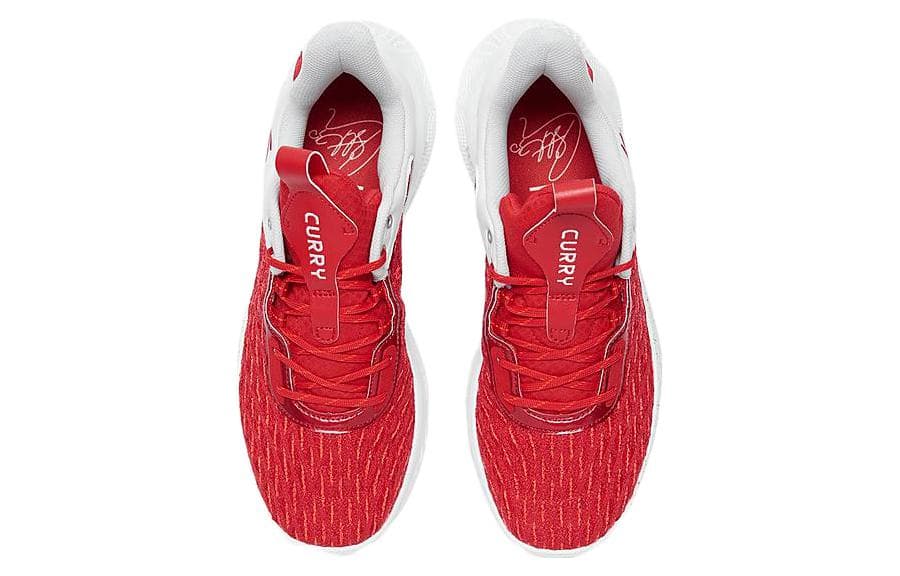 Under Armour Curry Flow 9 Team Red White 6