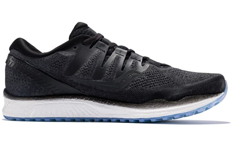 Saucony Freedom ISO2 Cushioning Lightweight Low-Top Running Shoes Men's Black 4
