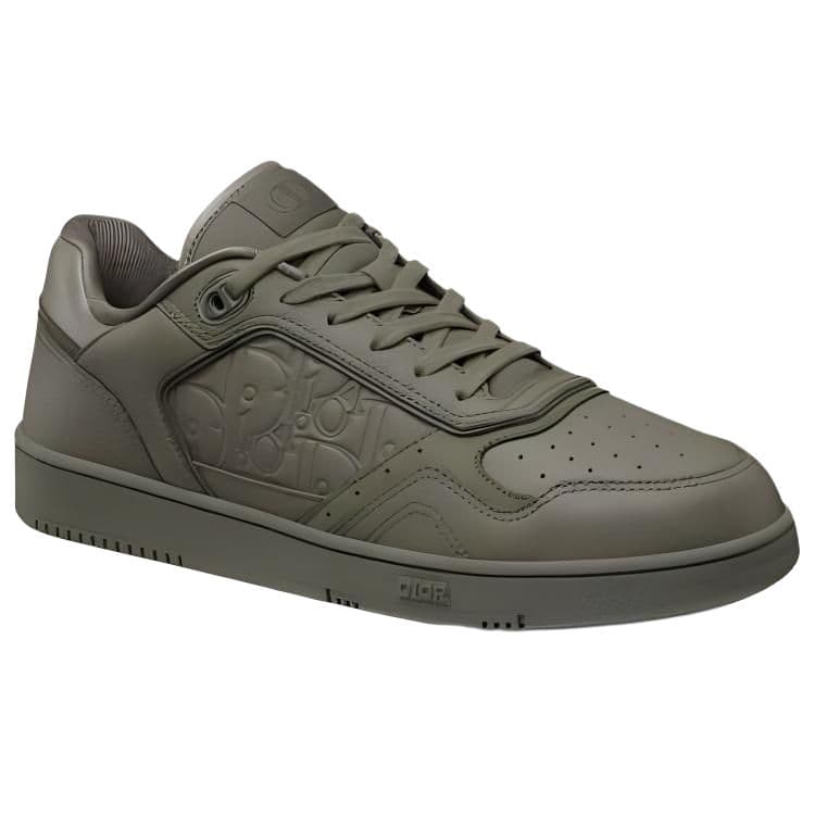 DIOR B27 Low-Top Skateboard Shoes Men's Green 5