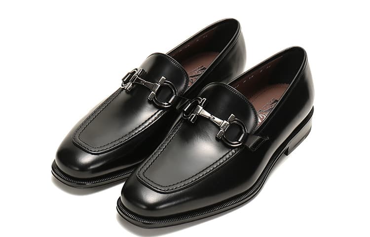 FERRAGAMO Gancini Slip-On Loafers 5