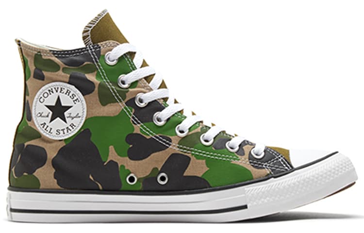Converse Chuck Taylor All Star Hi 'Half Green Camo' 4