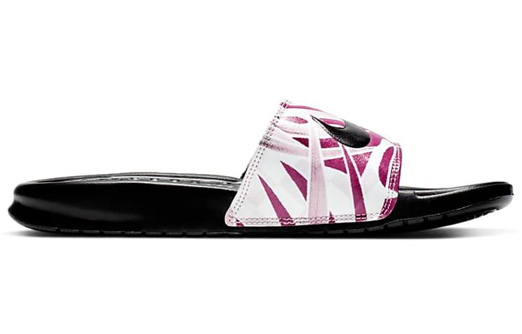 Nike Benassi Jdi Print 'Black Active Fuchsia' Women's 3