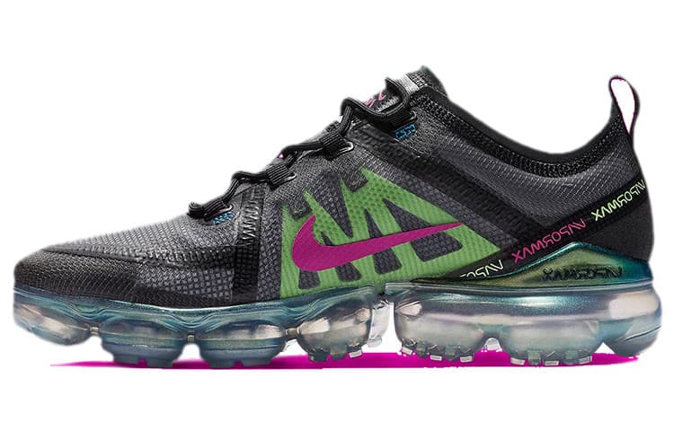 Nike Air VaporMax 2019 Premium Black Active Fuchsia Photo Blue