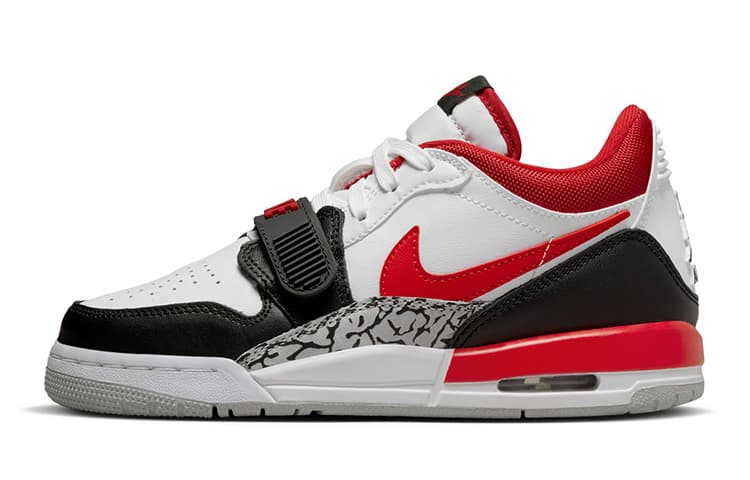 Jordan Legacy 312 Low Fire Red GS