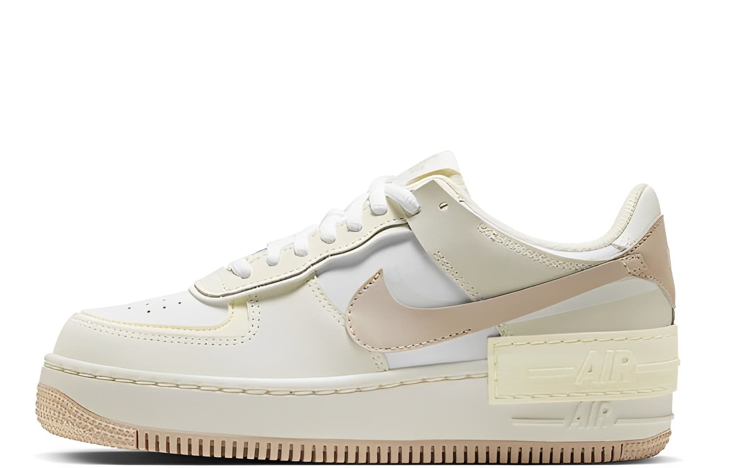 Nike Air Force 1 Shadow White Fossil Stone Women's’s 2