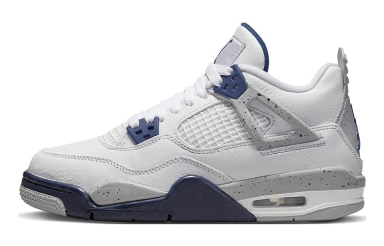 Jordan 4 Retro Midnight Navy GS 2