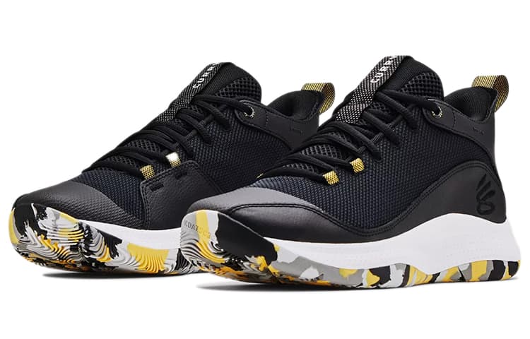 Under Armour Curry 3Z5 Black Camo Sole 6