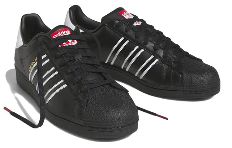 Adidas Originals Tennis Superstar 'Black White' 5