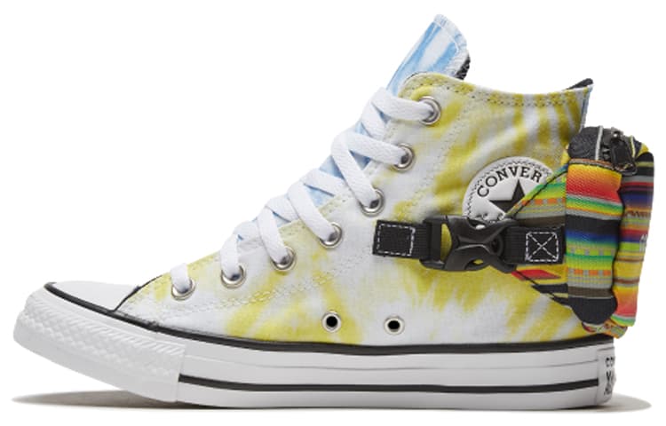 Chuck Taylor All Star Women's Converse Buckle Up High 'Rainbow Tie Dye' Women's 2