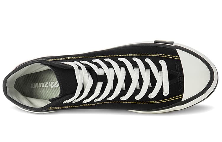 Mizuno Court S High Top Canvas 'Black' 5