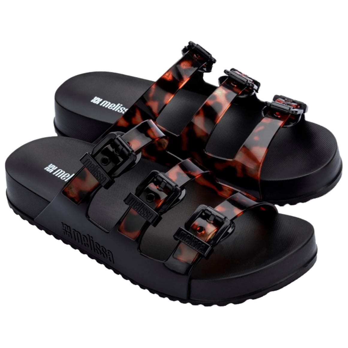 Melissa Cozy Series PVC Slip-On Sandals Women's, Quiet Slip-Resistant Casual Comfortable 4