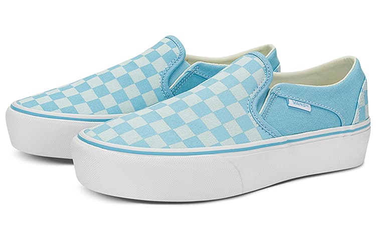Vans Asher Platform California 'Blue White' Women's 6