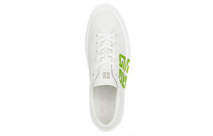 GIVENCHY City Sport Stylish Skateboarding Shoes Men's White Green 6