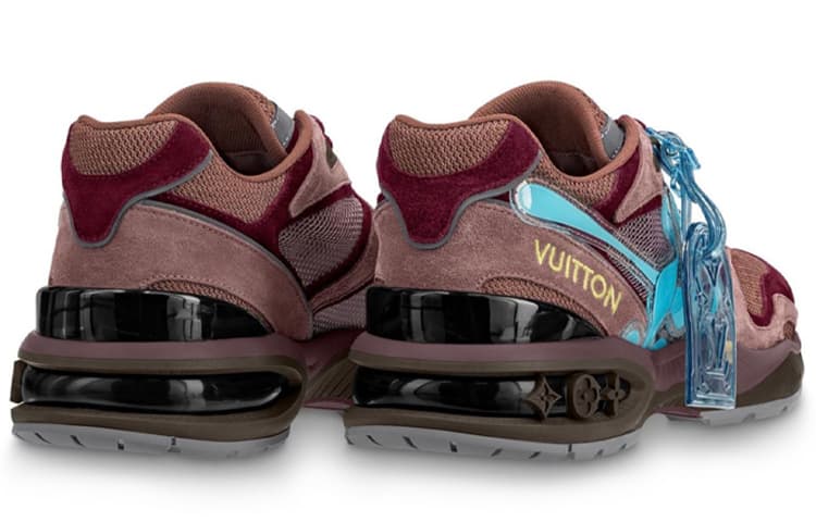 LOUIS VUITTON Trail Sneakers 'Burgundy Blue' 5