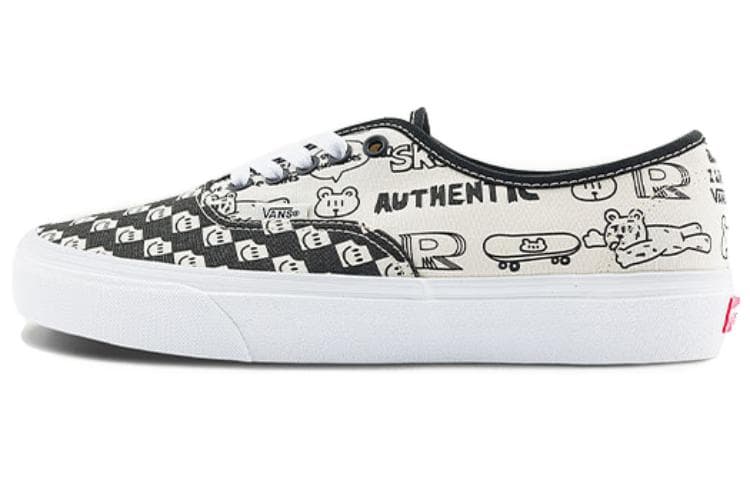 Vans Authentic X Otw Nuttsh 'Black White'