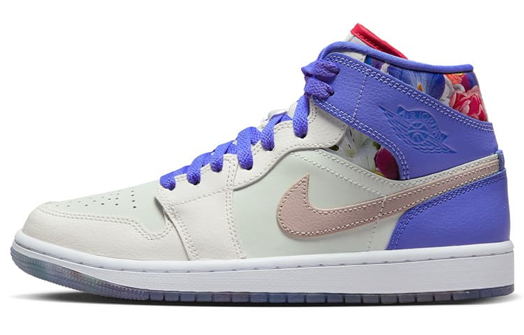 JORDAN 1 Mid Se Valentine's Day Flowers Women's
