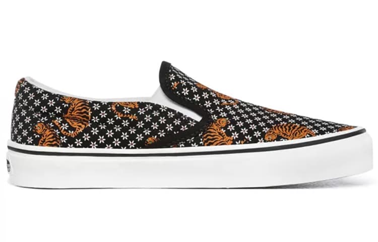 Slip On Classic Vans 'Tiger Floral' 4