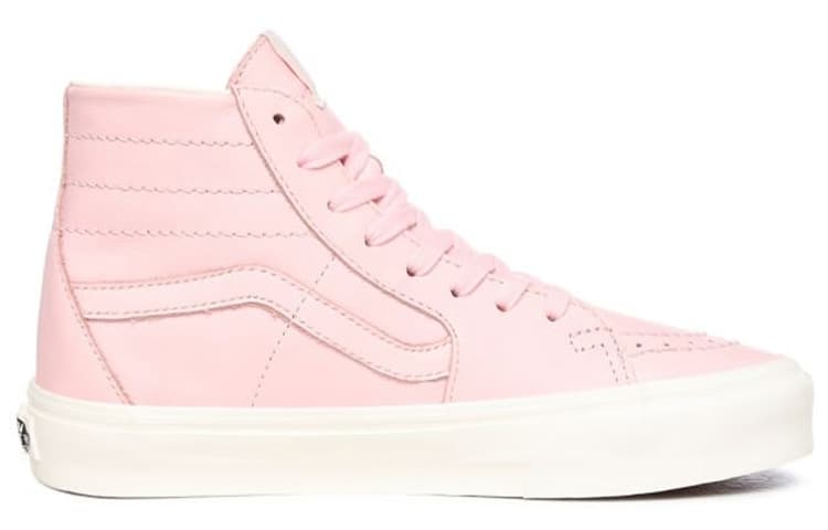 Vans Soft Leather SK8 Hi Pink 4
