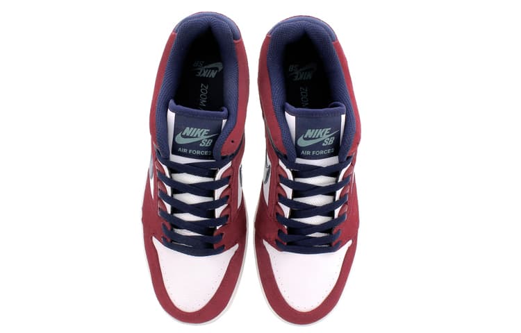 Nike Sb Air Force 2 Low Team Red Obsidian 6