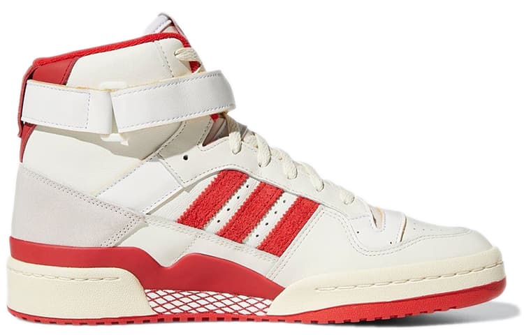 Adidas Originals Forum 84 Hi Cloud White Team Red 4