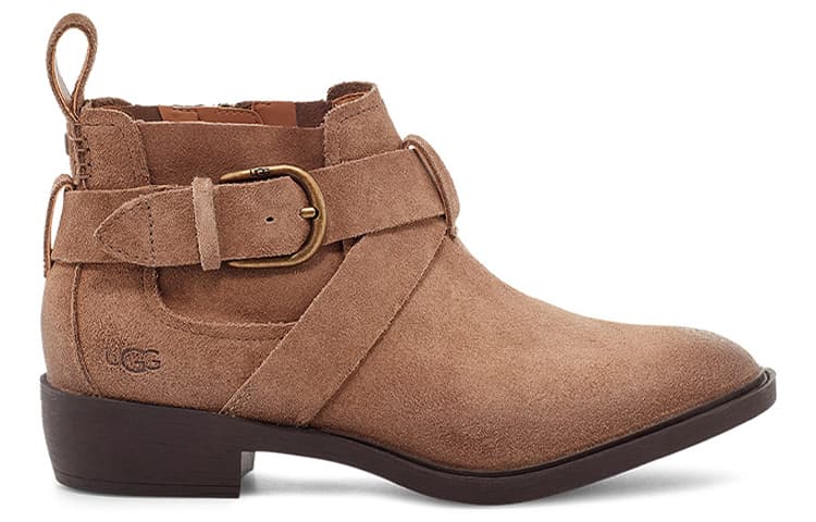 UGG Wylma Low Heels Short Boots Coffee Women's 4