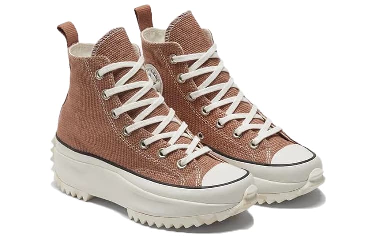 Converse Run Star Hike High Tonal Marble Rose Taupe 6