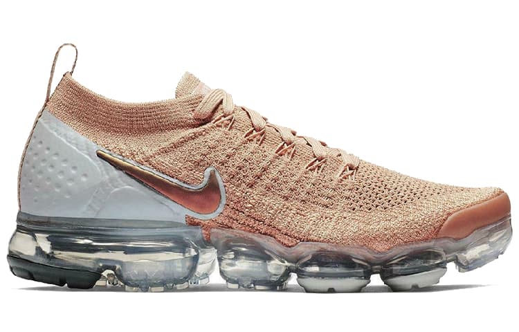Nike Air VaporMax Flyknit 2 Rose Gold Women's 4