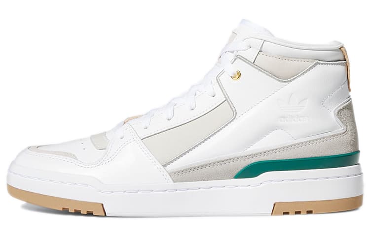 Adidas Originals Forum Luxe Mid White Collegiate Green Gum 2